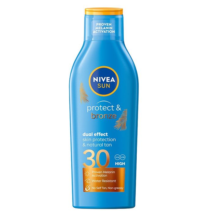 Nivea balsam do opalania aktywujący naturalną opaleniznę SPF30 200ml