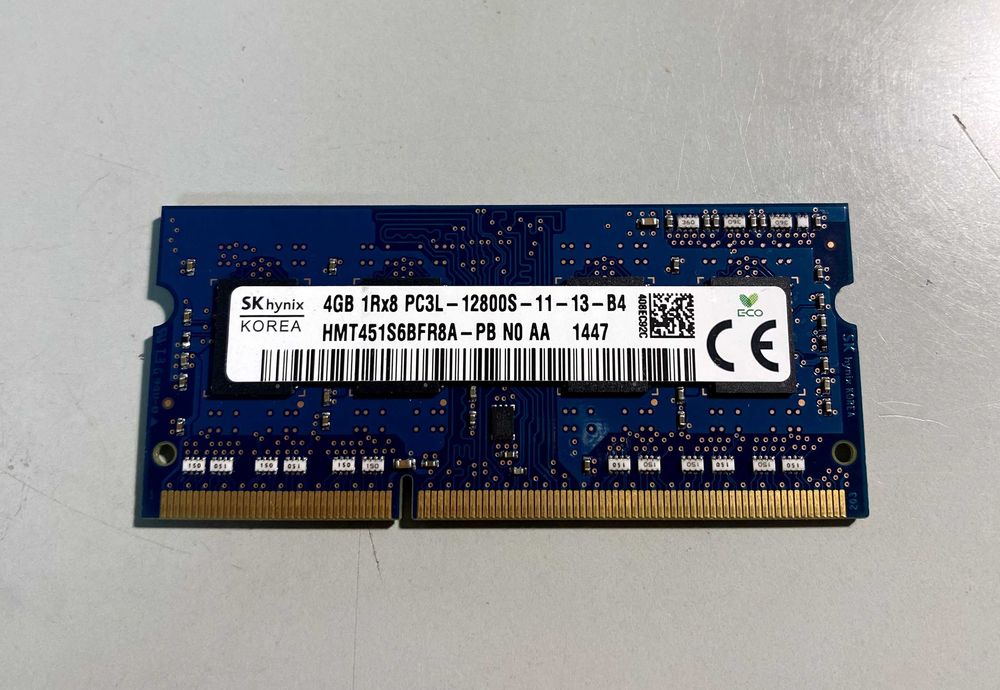 DDR3L 4Gb ОЗУ для ноутбука sodimm 4Гб ДДР3L 1.35v / DDR3 1.5v