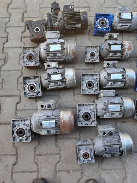 Okazja motoreduktory,  Duży wybór. 0.12kw 93obr