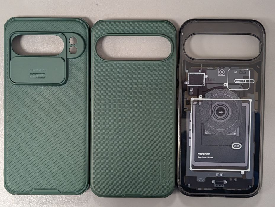 Pixel 9 Pro XL case obudowa Nillkin Spigen 3 sztuki