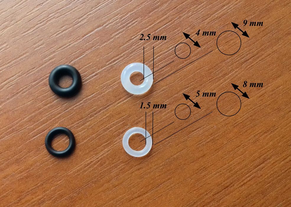 Силиконовые Кольца O-rings Оринги против Щелкания Клавиатуры