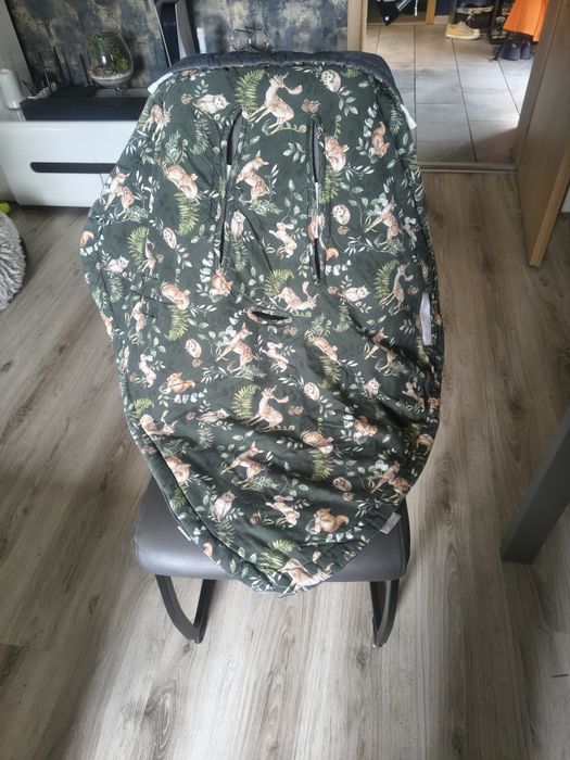 Kocyk do fotelika Otulacz Bawełna jukki