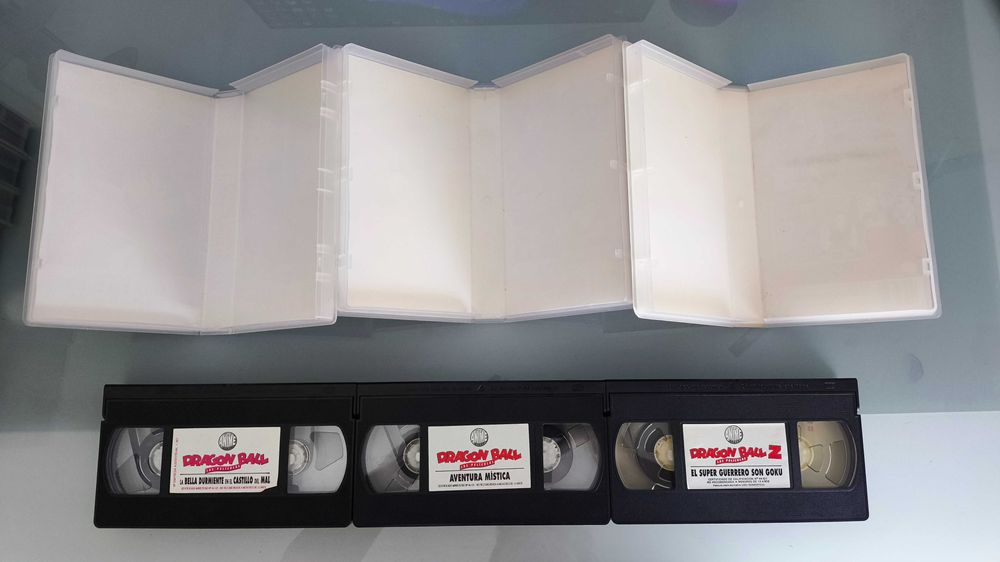Dragon Ball / Dragon Ball Z – Lote de 12 VHS Originais Anime Video (Anos 90)