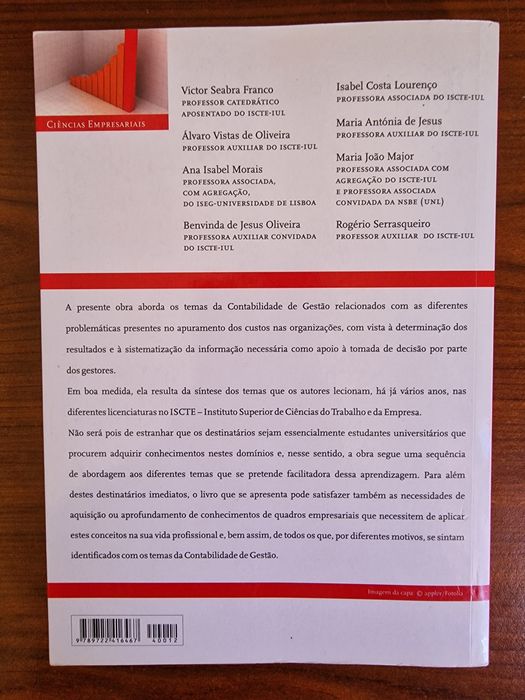 Temas de Contabilidade de Gestão