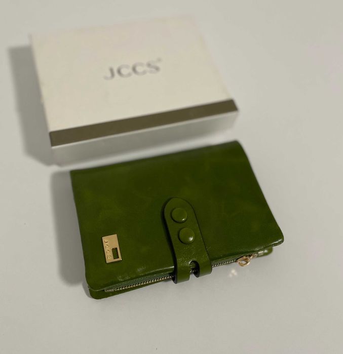 Жіночий шкіряний гаманець JCCS