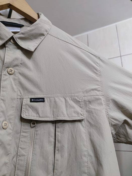 Koszula męska M medium Columbia Newton ridge classic sport retro drip