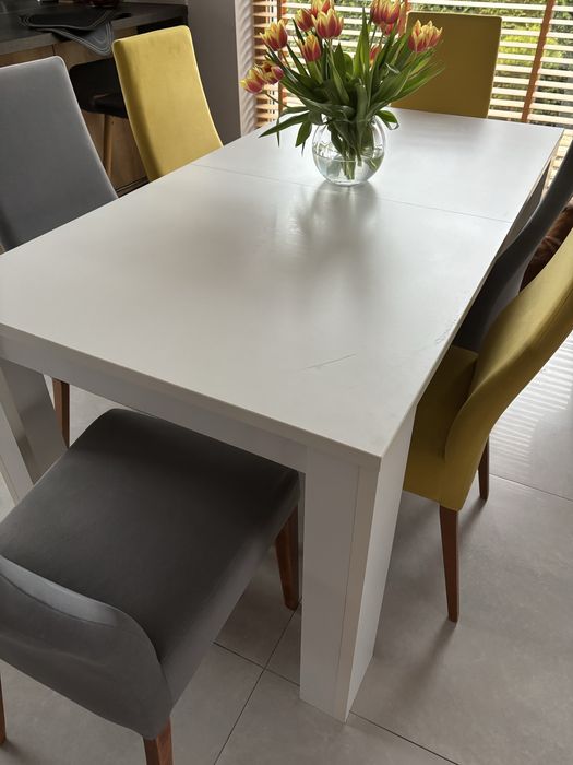 Stół biały tchibo