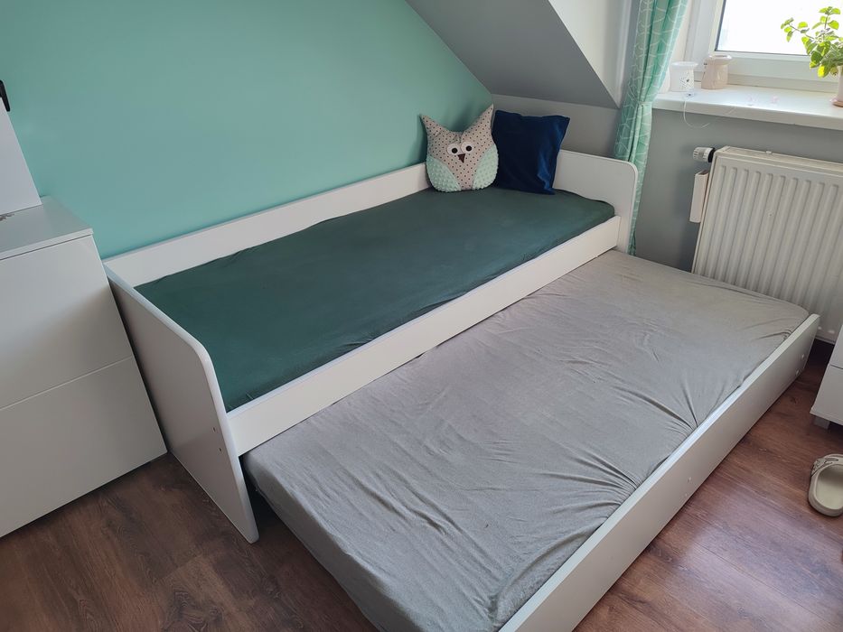 Łóżko podwójne 180x80 ze schowkiem