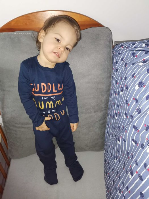 Śliczny pajac dla chłopczyka.