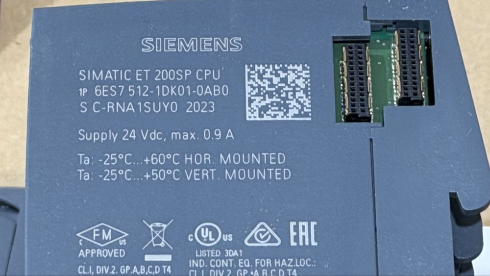 Sterownik Siemens SIMATIC ET 200SP