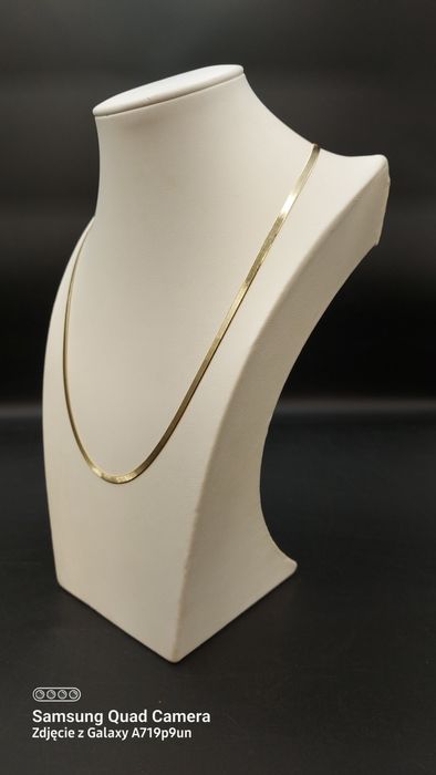 Nowy złoty łańcuszek żmijka 585 9,55 gram