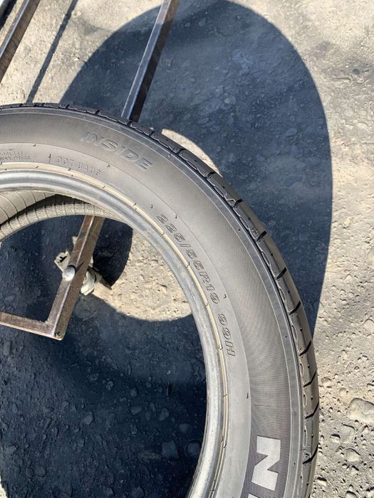 Шини 225/55 R19 пара Nexen  літо 6,8мм