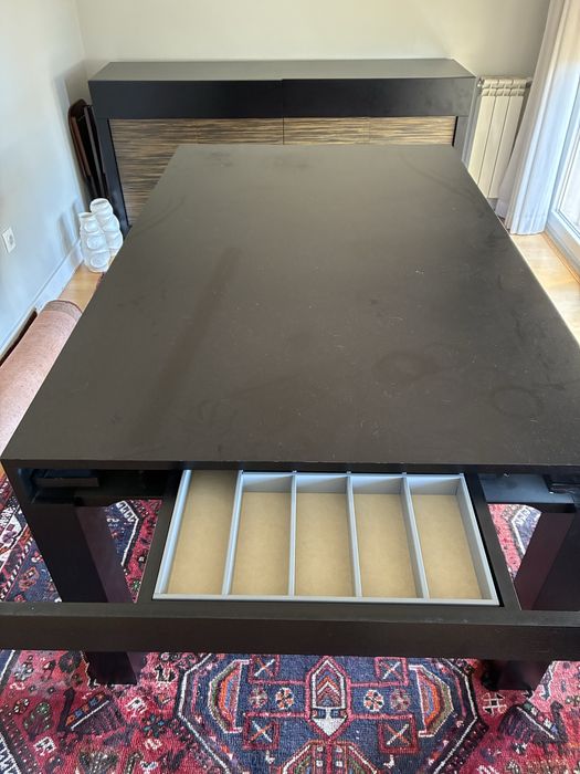 Conjunto de mesa e aparador qualidade superior