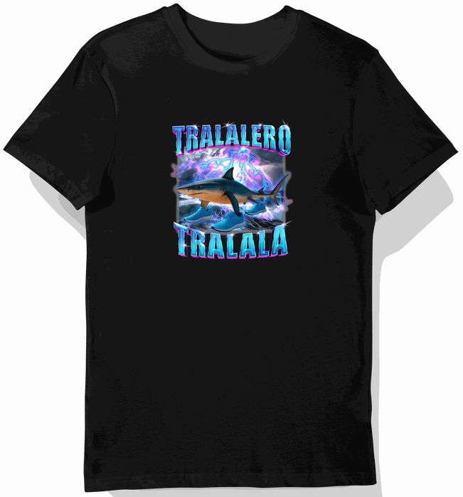 Koszulka dziecięca tralalero tralala Italian Brainrot prezent 116