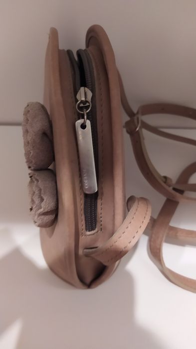 Beżowa torebeczka na ramię Ryłko