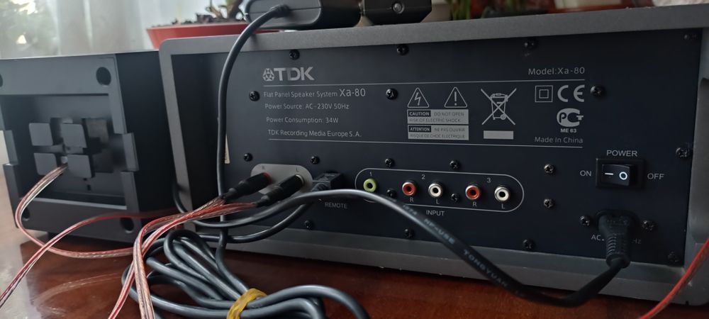 Акустична система TDK Flat Panel Speaker System Xa-80. Bluetooth