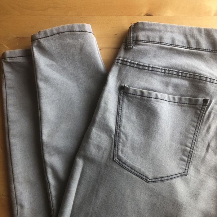 Spodnie rurki jasnoniebieskie Pull&Bear