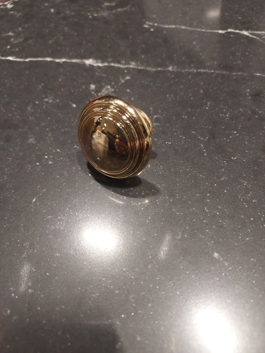 Меблева ручка, латунь