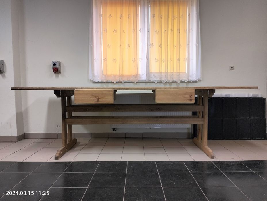 Stół jesionowy 300x100x91