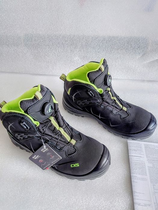 Buty Robocze skórzane r.41 CXS Wysokie Lekkie ochronne Trzewiki BHP S3