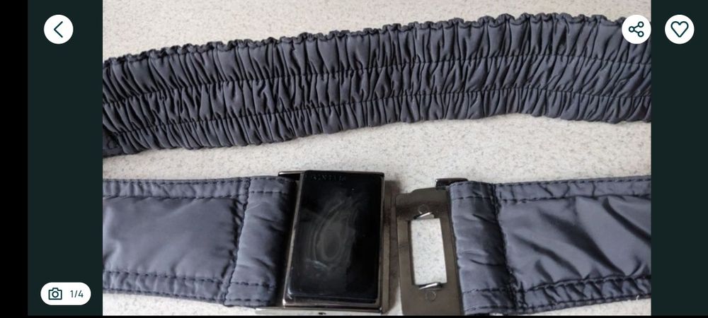 Пояс резинка з пряжкою