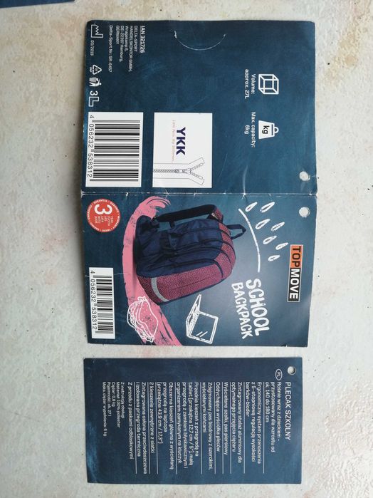 Plecak młodzieżowy TOPMOVE