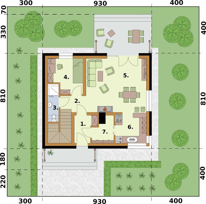 Dom z działką w centrum Ozorkowa