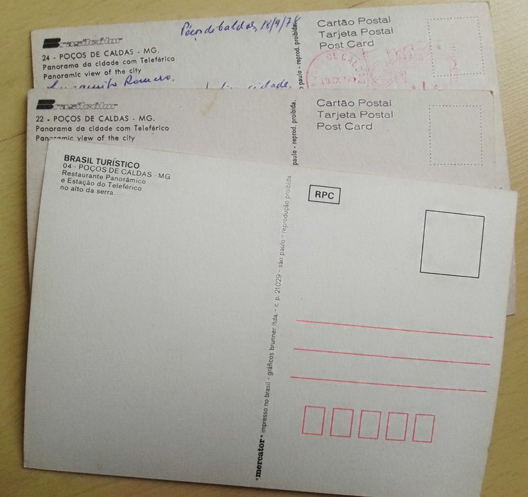 BRASIL - Poços de Caldas MG - TELEFERICO