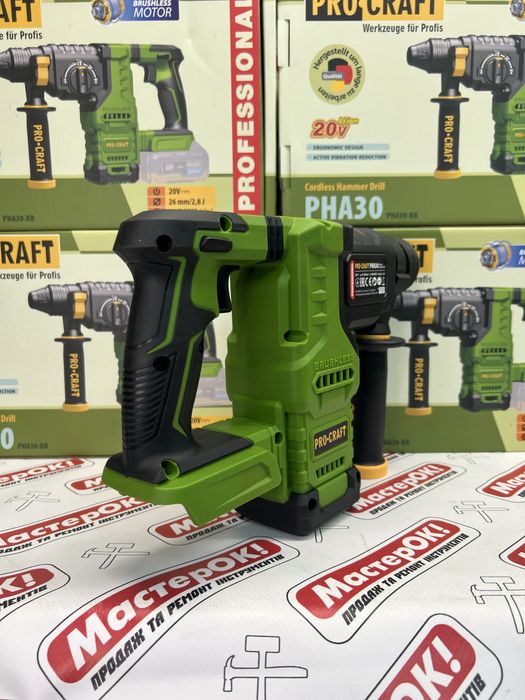 Акумуляторний перфоратор Procraft PHA30