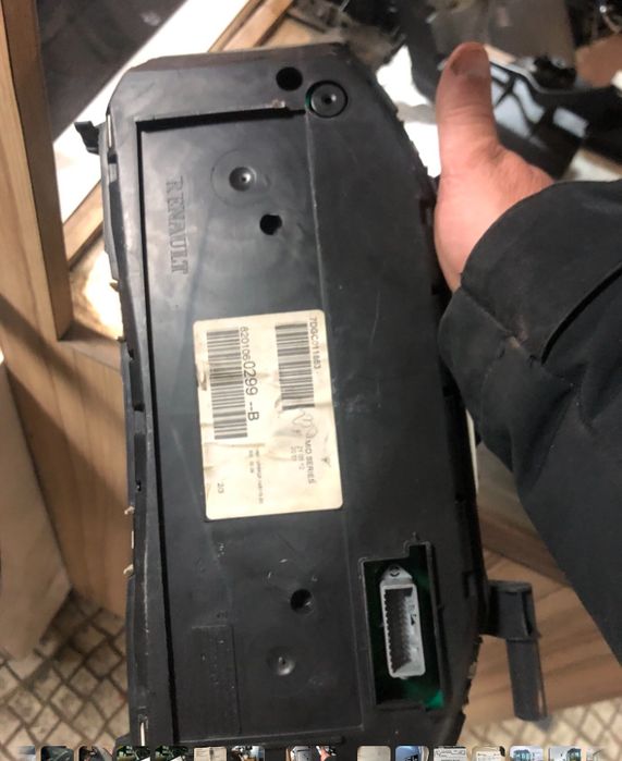 renault clio lll quadrante conta km