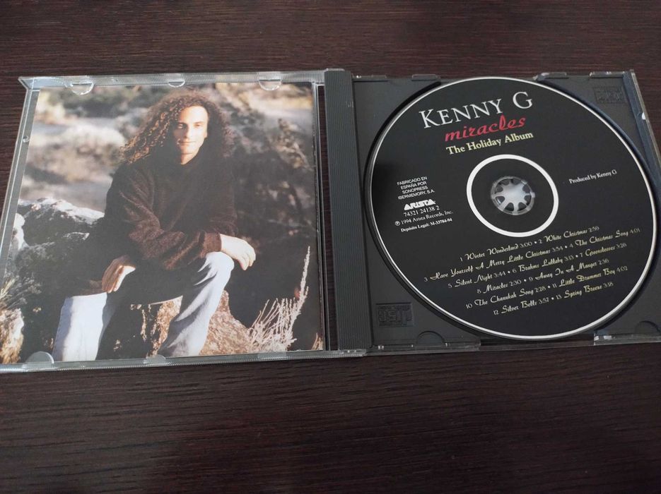 CD Kenny G Miracles424291286542592001