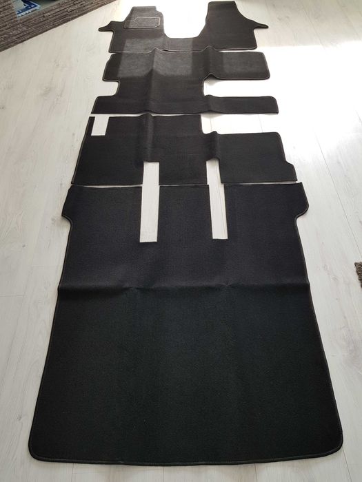 Dywaniki Welurowe VW VOLKSWAGEN T5 CARAVELLE Rok 03-15 Dopasowane