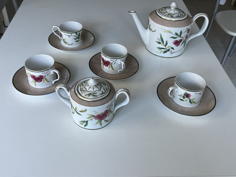 Vista Alegre- Bule Lychee + 4 Chávenas de Chá