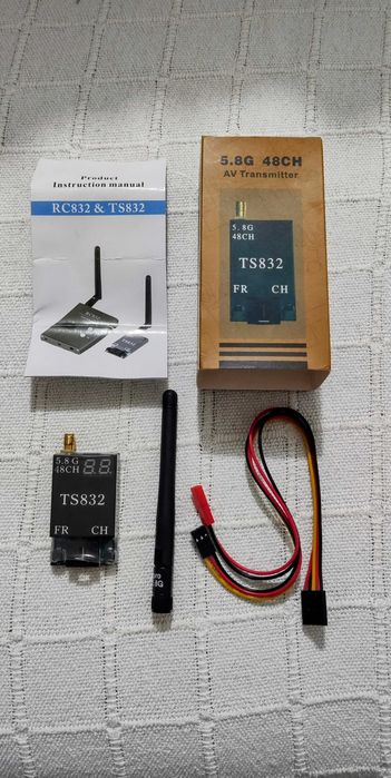 Kit de transmissão de video para câmeras de segurança, drones ou DIY.
