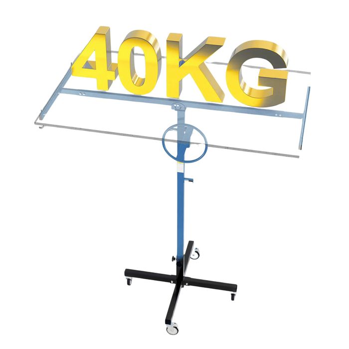 Podnośnik do płyt GK OSB karton gips 170-290 cm do 40 kg Mobilny