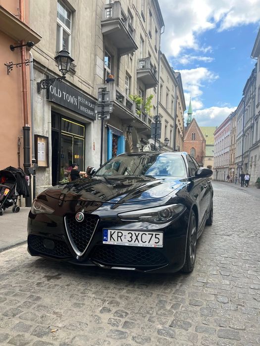 Alfa Romeo Giulia Alfa Romeo Giulia Veloce Q4 2.0T 280KM –TYLKO 63 200 KM– Czarna Perła