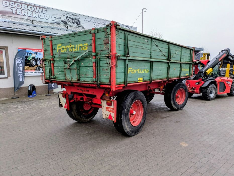 Przyczepa wywrotka 8 Ton  Fortuna  niemiecka stan idealny