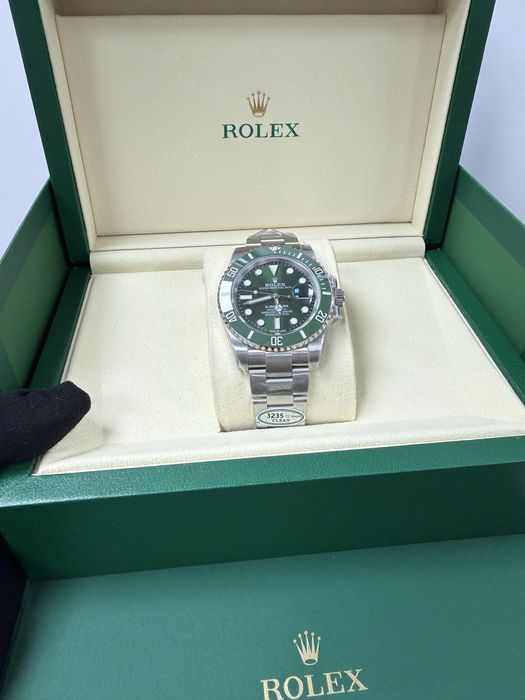 Часы Rolez Submariner 126610LV 41mm Hulk 3235 Clone