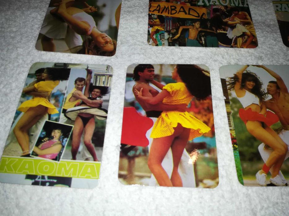 lambada (11 calendários com fotos do videoclip da música lambada)