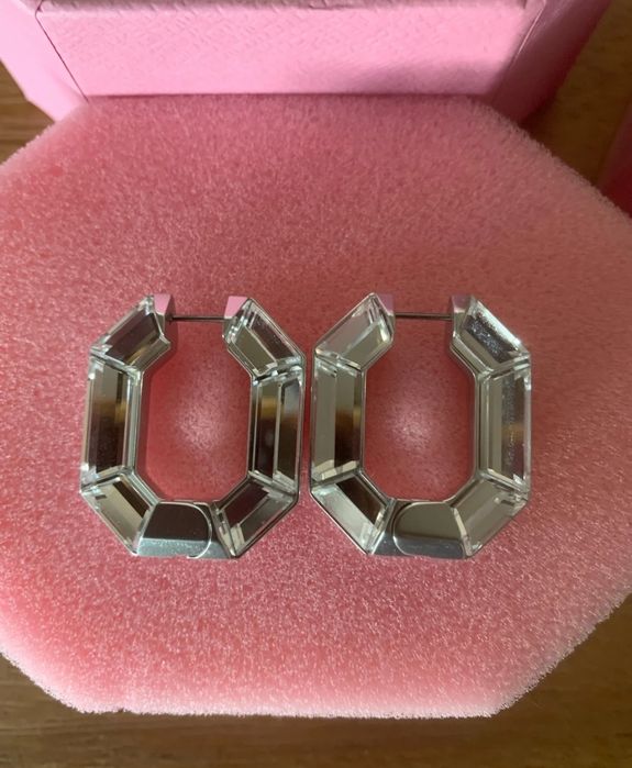 Brincos lucent Swarovski novos