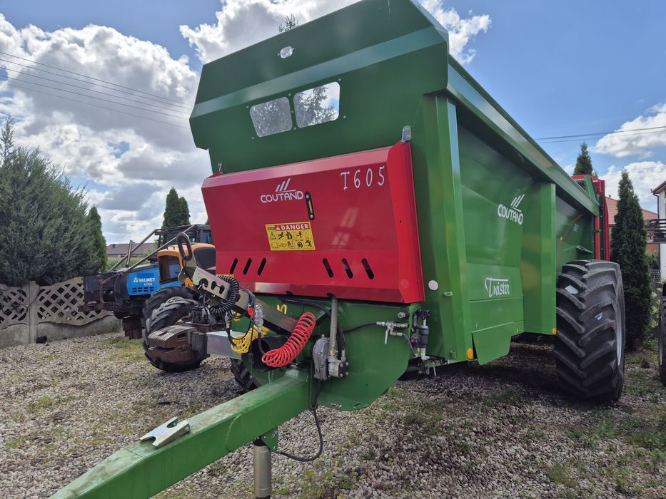 Rozrzutnik Obornika Coutand Twister 12-24 t. Nowy , Gwarancja, od ręki