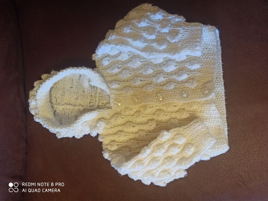 Кофта вязанная на девочку