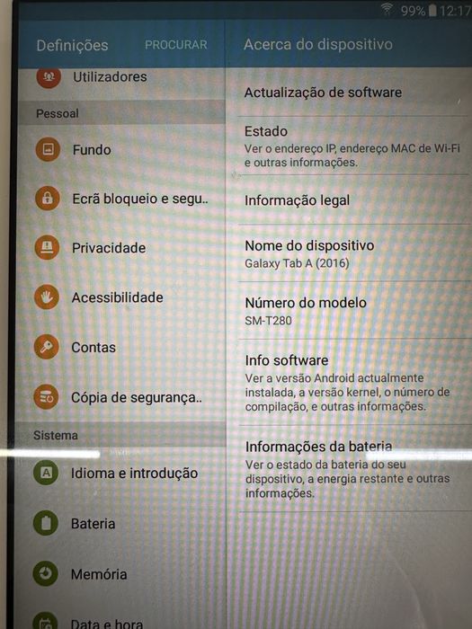 Samsung Tab A (2016, 7,0”, Wi-Fi)