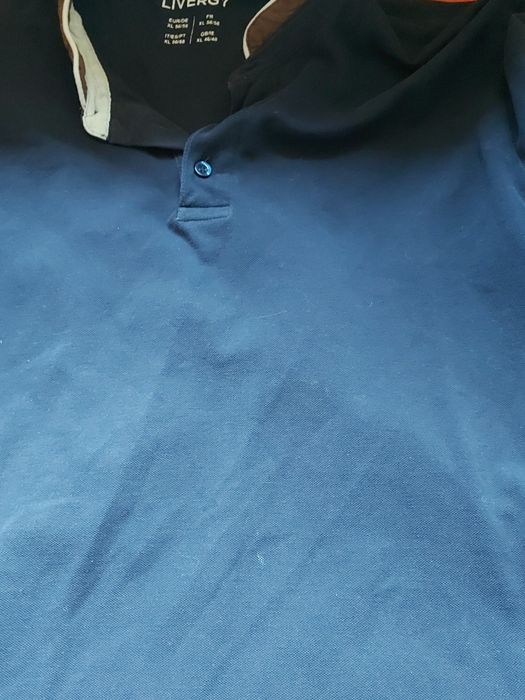 Bluzka męska granatowa rozmiar XL 56/58 firma LIVERGY