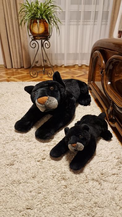 М'які іграшки "Чорні пантери"