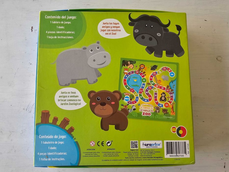 Jogo Os Animais do Zoo