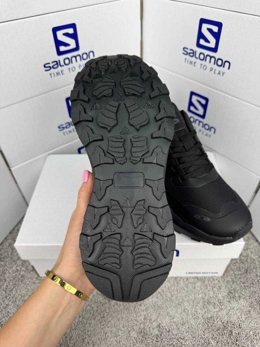 АКЦІЯ! Кросівки Salomon Elixir Activ GTX All Black 41 - 46 термо