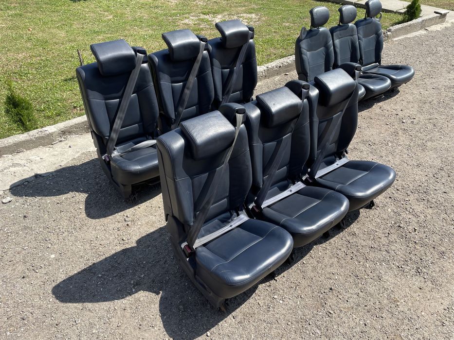 Сидіння touran сидения шкіряні еспейс трафік поворотні віто т4 кадді