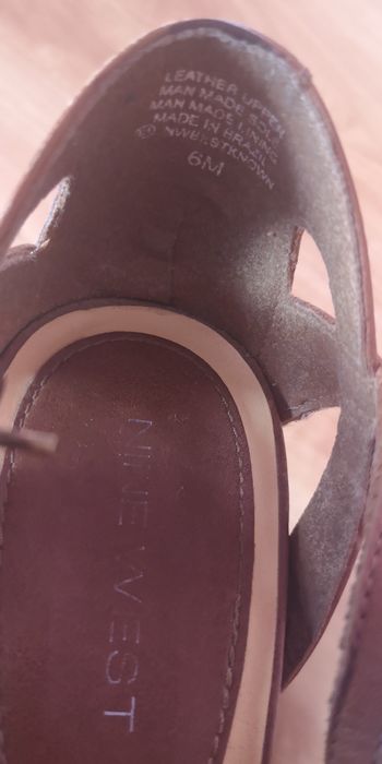 Buciki/sandałki na szpilce Nine West