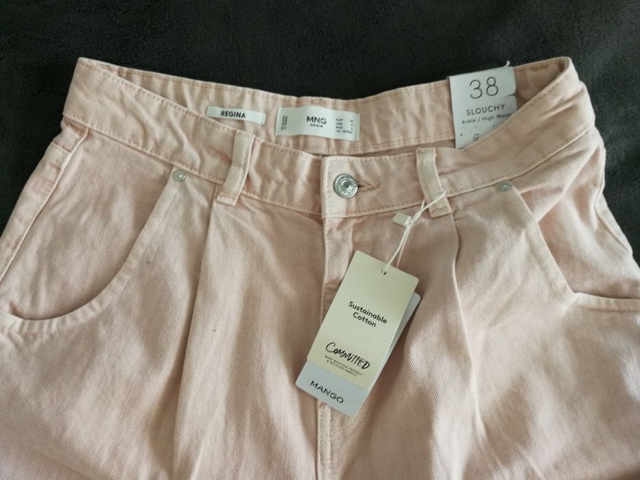Mango Jeansy Slouchy Regina rozm. 38